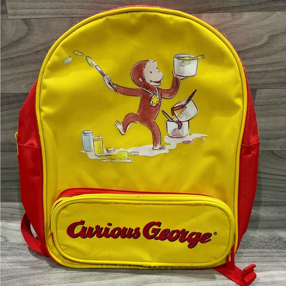 Curious George Backpack – Kohl’s Cares Discontinued Vintage Bag - Picture 1 of 4